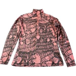 🔻Nike Pro 1/2 Zip Mid Layer Pullover Top Shirt Size Large🔻